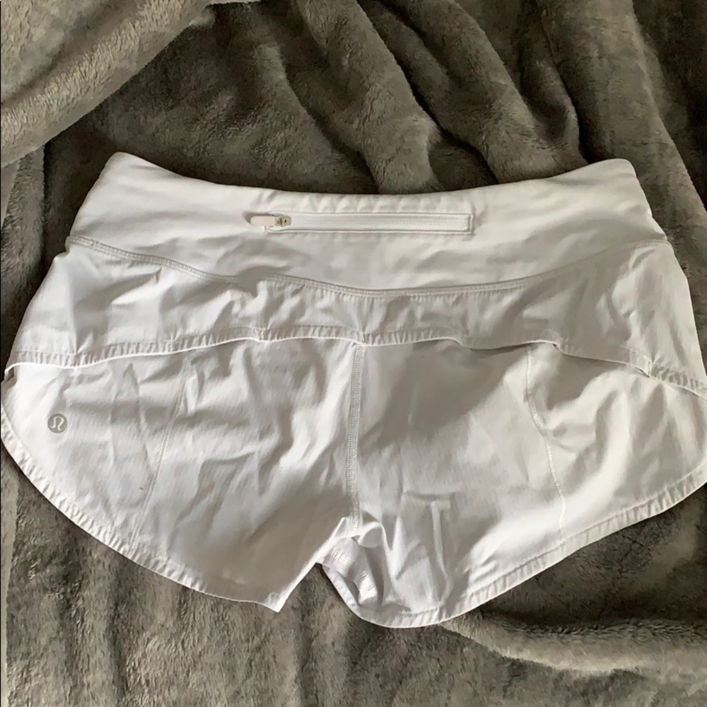 lululemon shorts (underwear cut out)